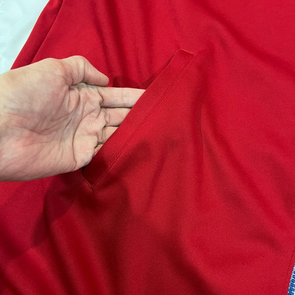 XL TALL Nike Sportwear Men's Gym Red Blue Sail Taped Track Jacket AJ2681-687 Big - Picture 12 of 12